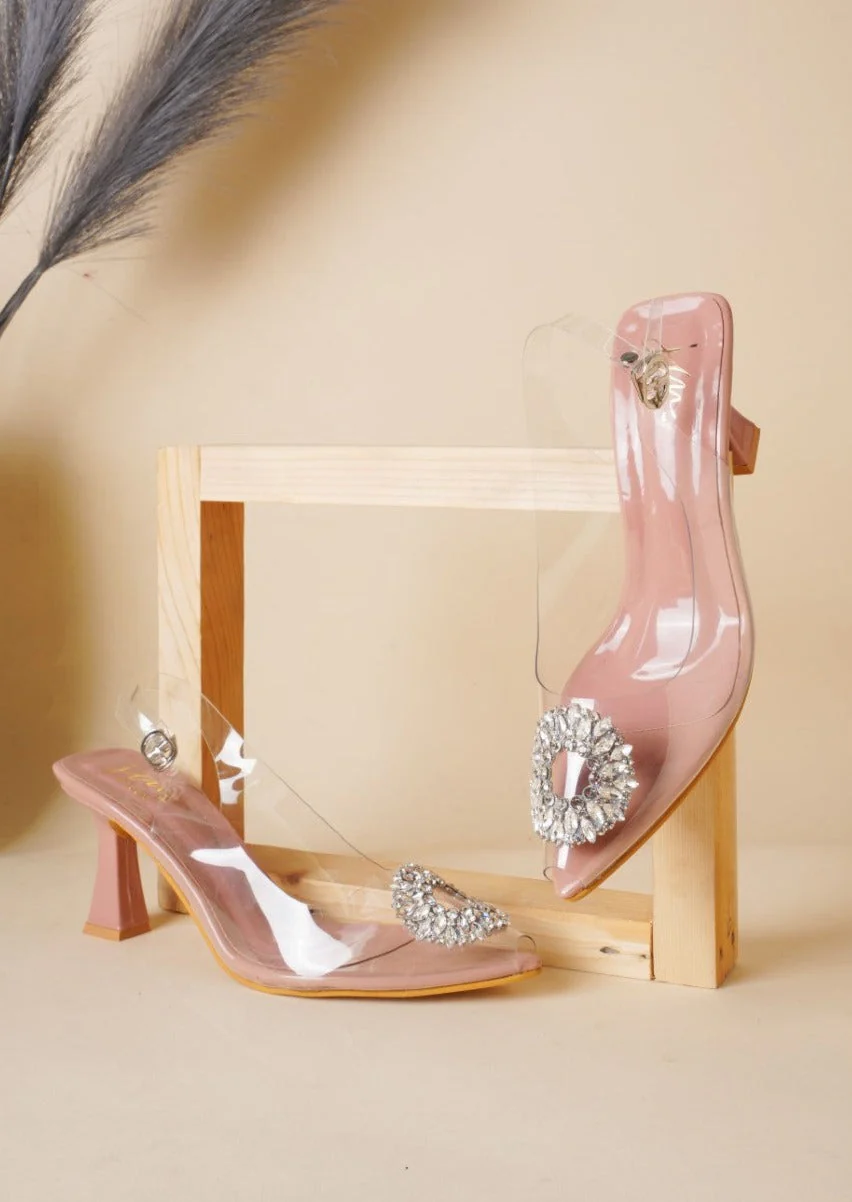 Transparent Heel with Ankle Strap - Image 17