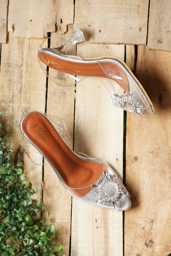 Transparent kitten Heels - Image 2