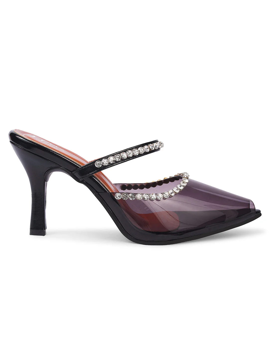 Jm Looks Embellished Pointed-Toe Heels for Women - Image 6