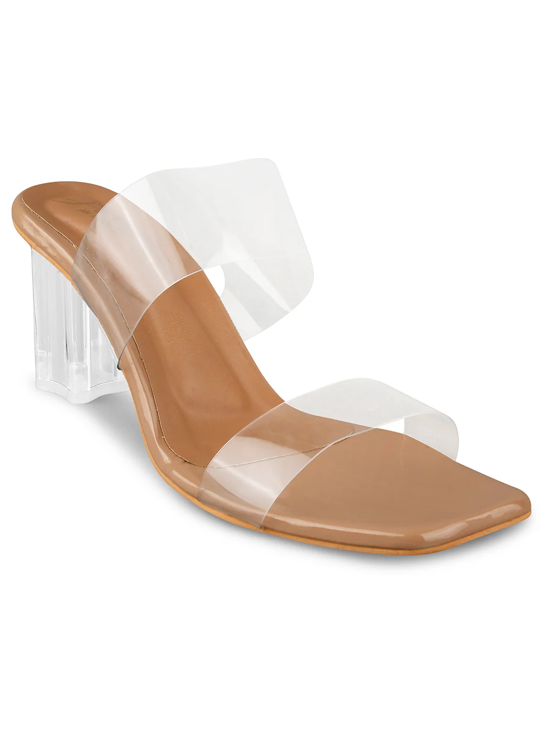 Transparent strap vinyl heels - Image 6