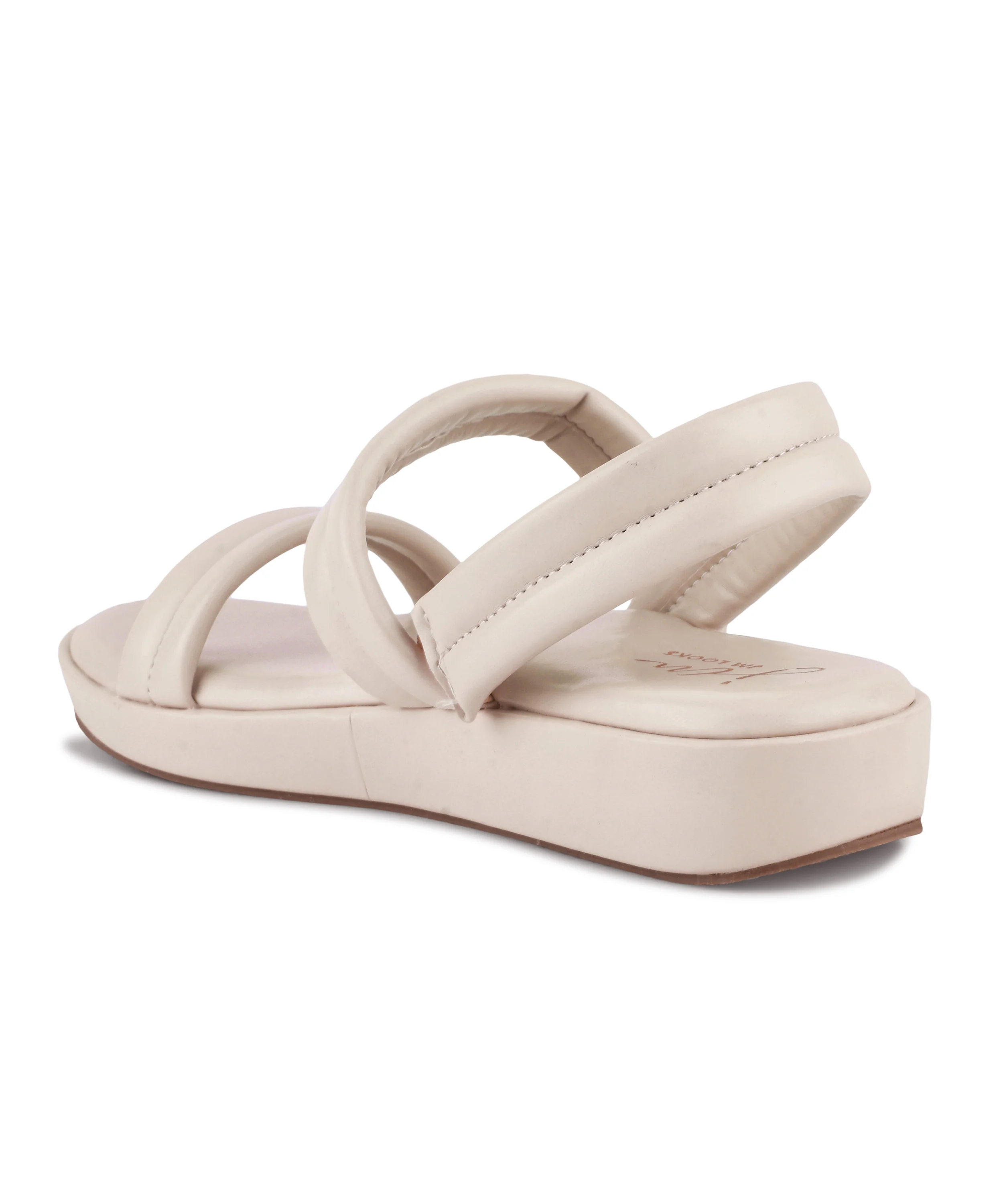 Triple-Strap Flat Sandals with Soft Sole - Image 10
