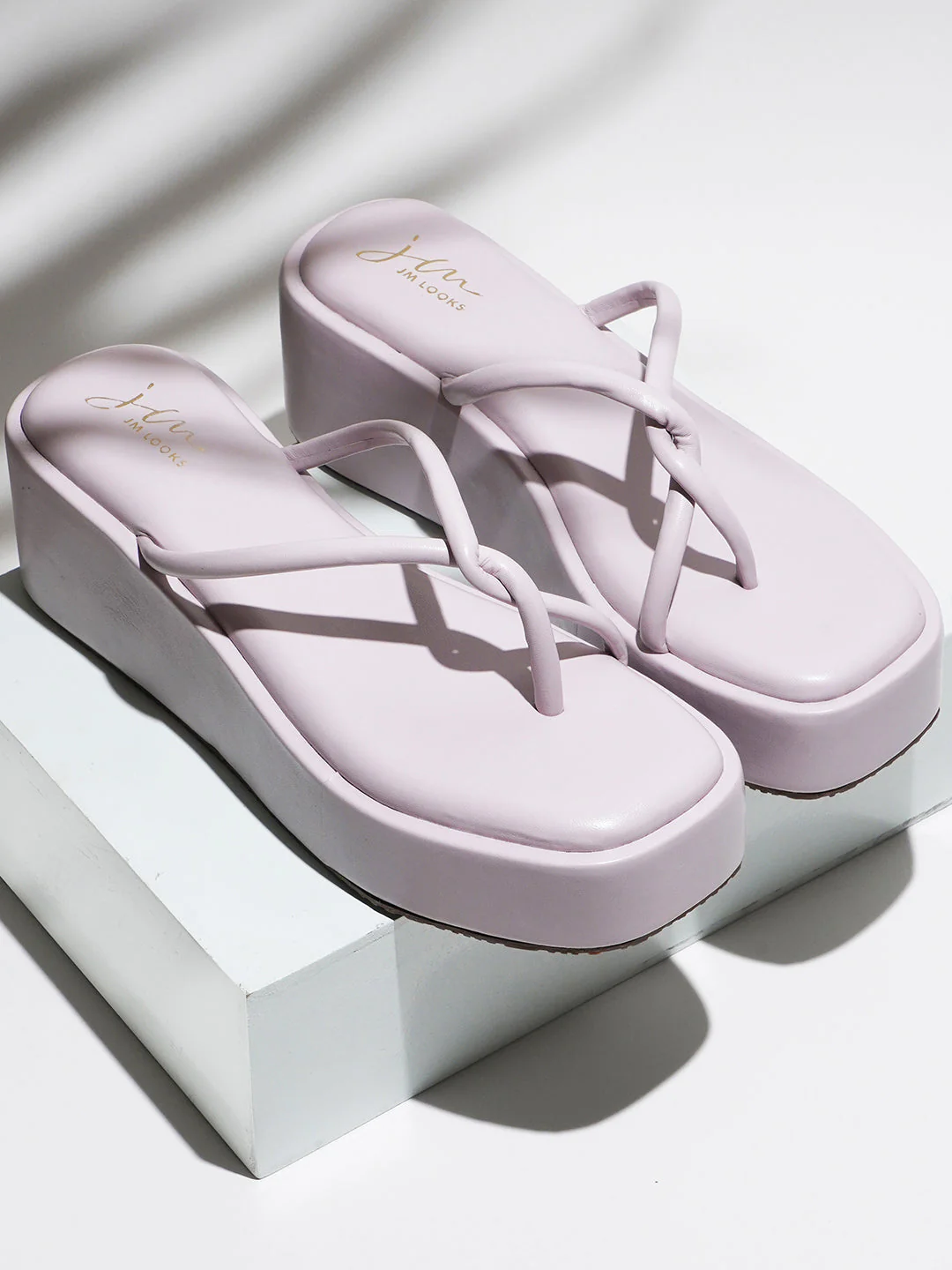 Jm Looks Modern Platform Thong Sandals for Women & Girls - Image 11