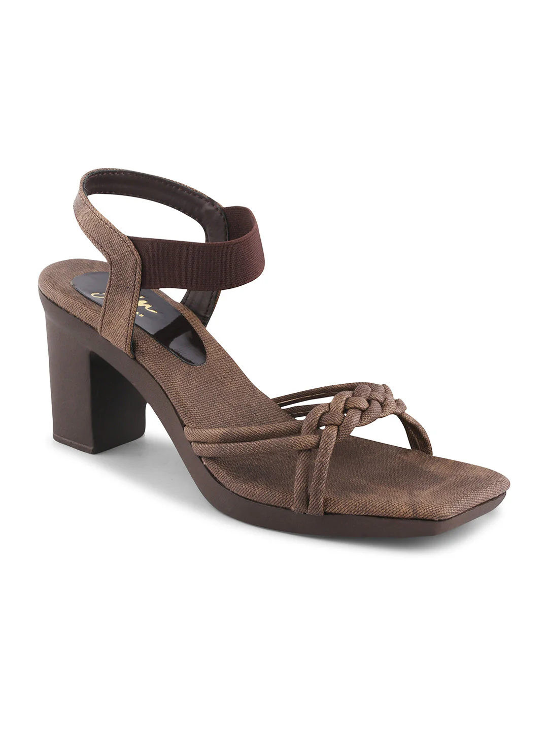 Jm Looks Knotted Strap Block Heel Sandals - Image 12