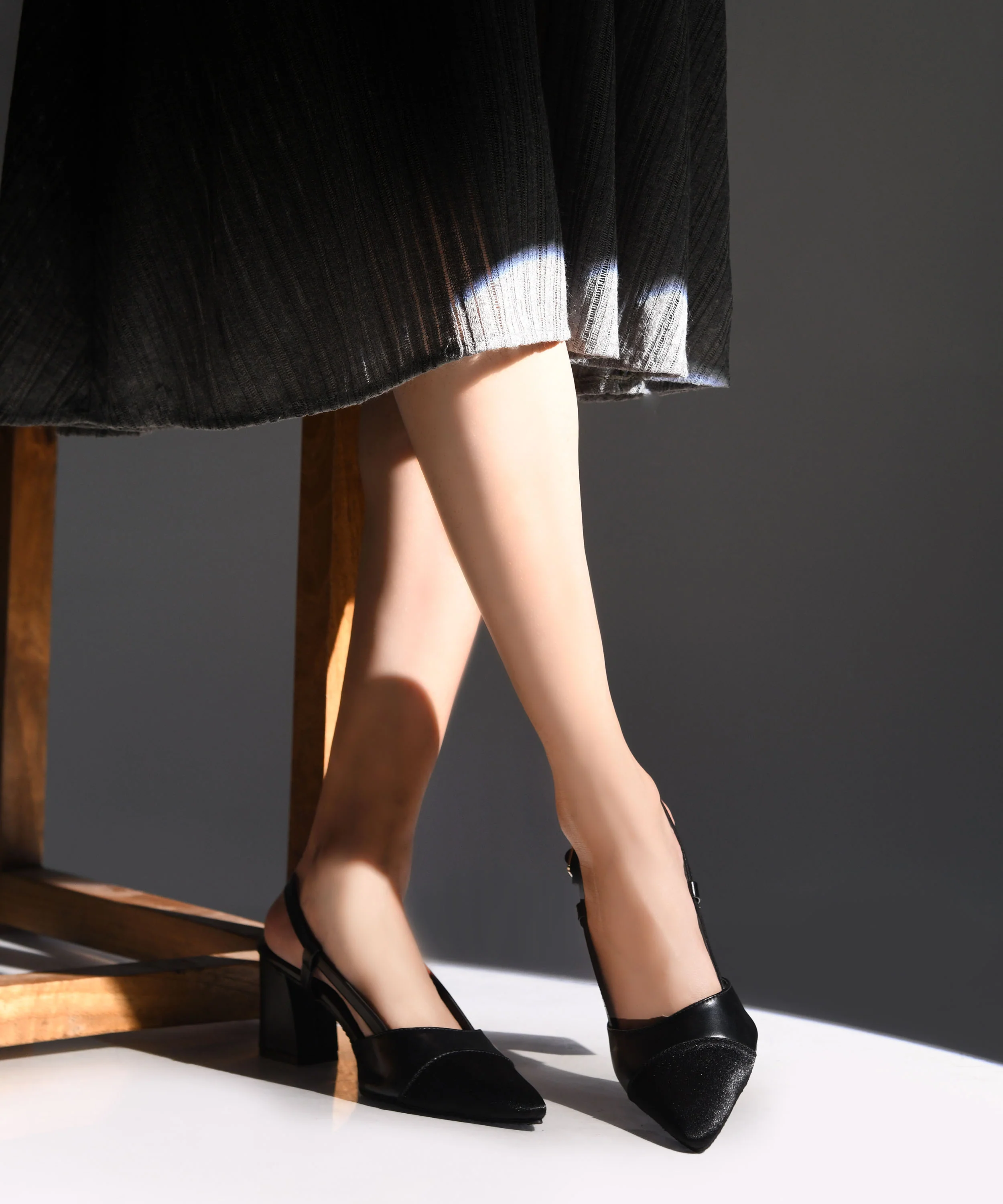 Urban Chic Block Heels - Image 4