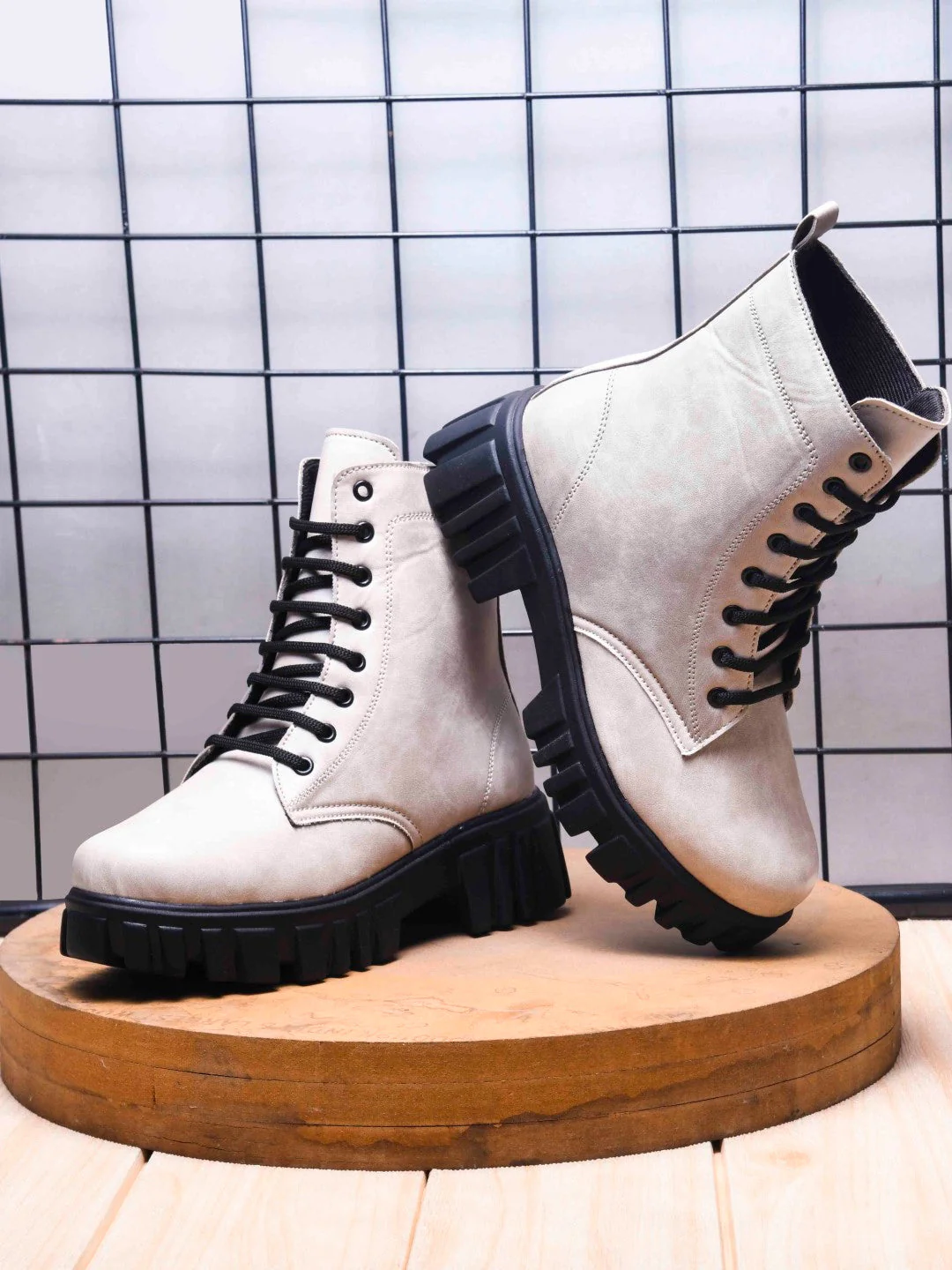 Jm Looks Rugged Lace-Up Combat Boots for Women & Girls - Image 14