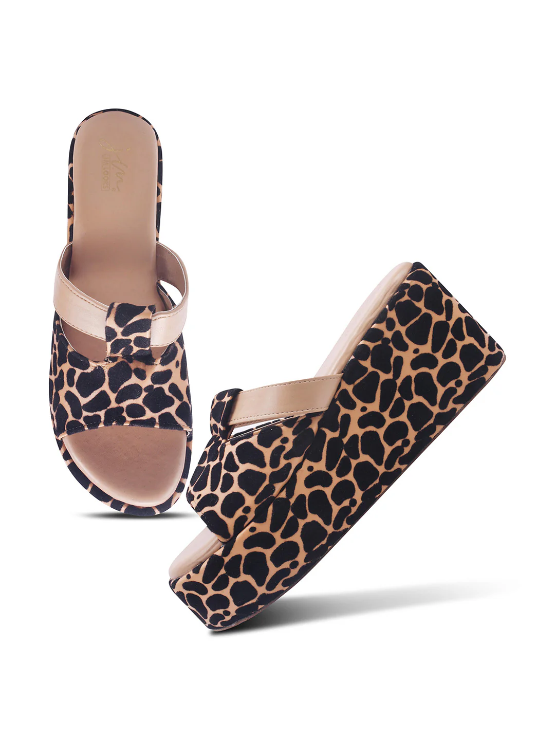 Urban Contrast Print Chunky Platforms - Image 11
