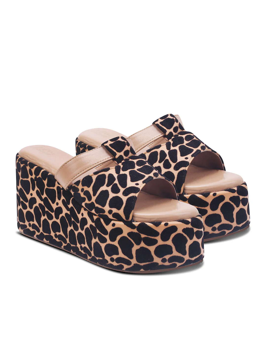 Urban Contrast Print Chunky Platforms - Image 12