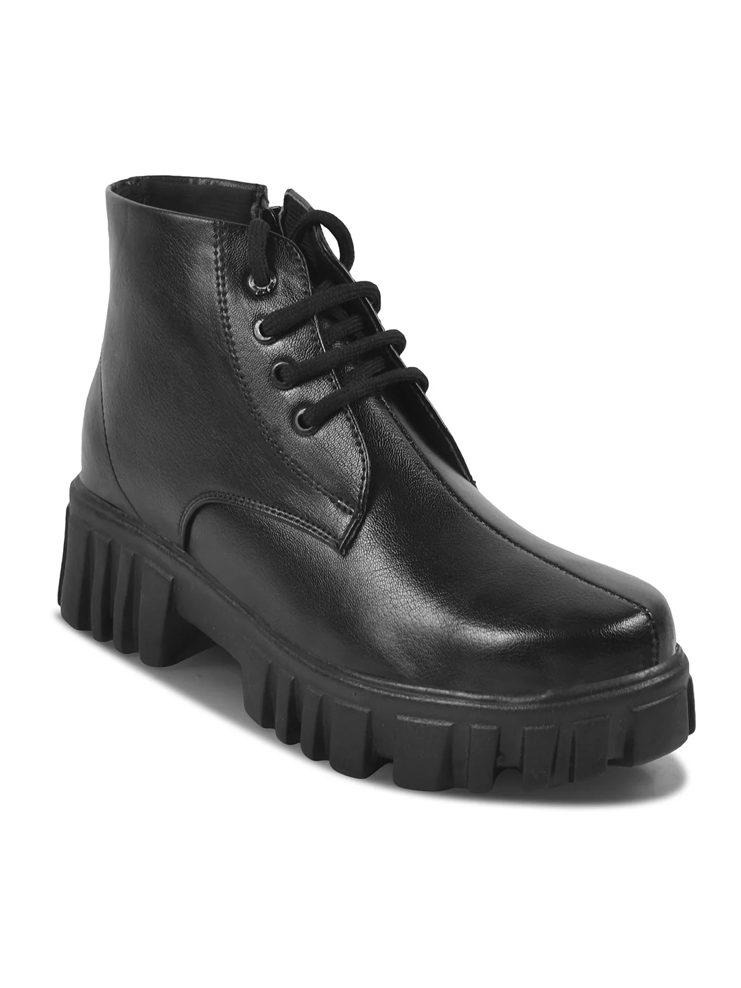 JM LOOKS Urban Trek Lace-Up Ankle Boots - Image 7