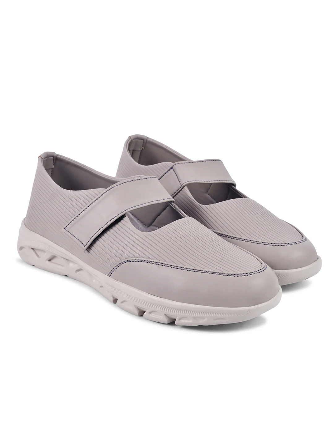 JM Looks Velcro Strap Casual Walking Shoes - Image 12