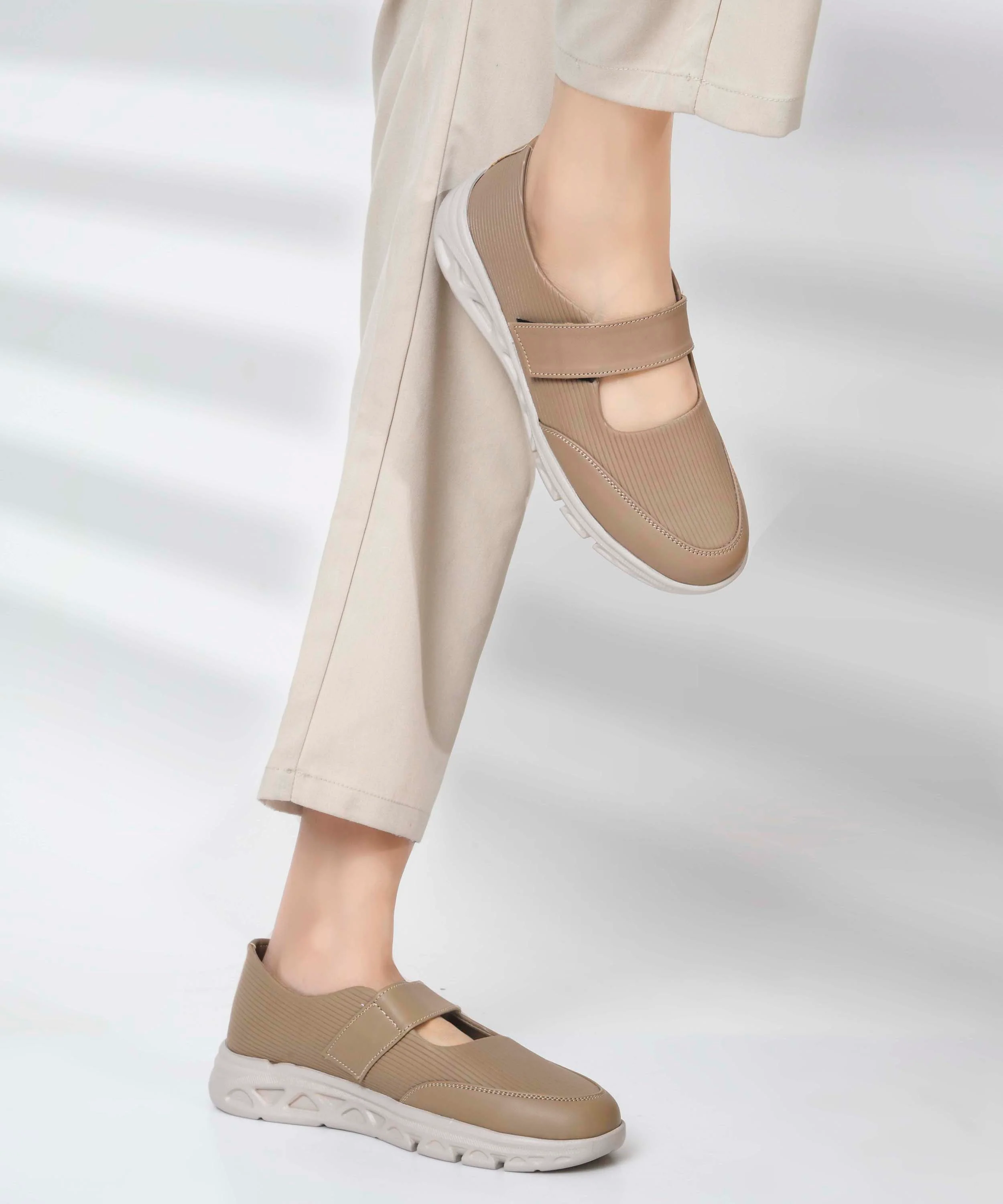 JM Looks Velcro Strap Casual Walking Shoes - Image 15