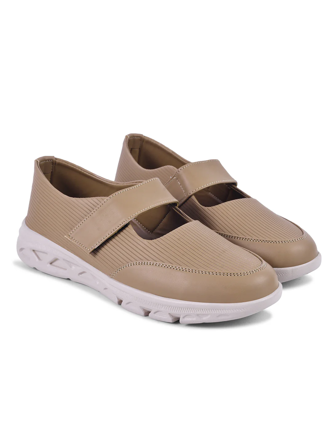 JM Looks Velcro Strap Casual Walking Shoes - Image 17