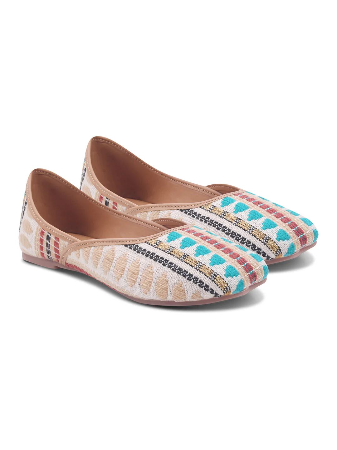 Vibrant Thread Work Ethnic Juttis - Image 9