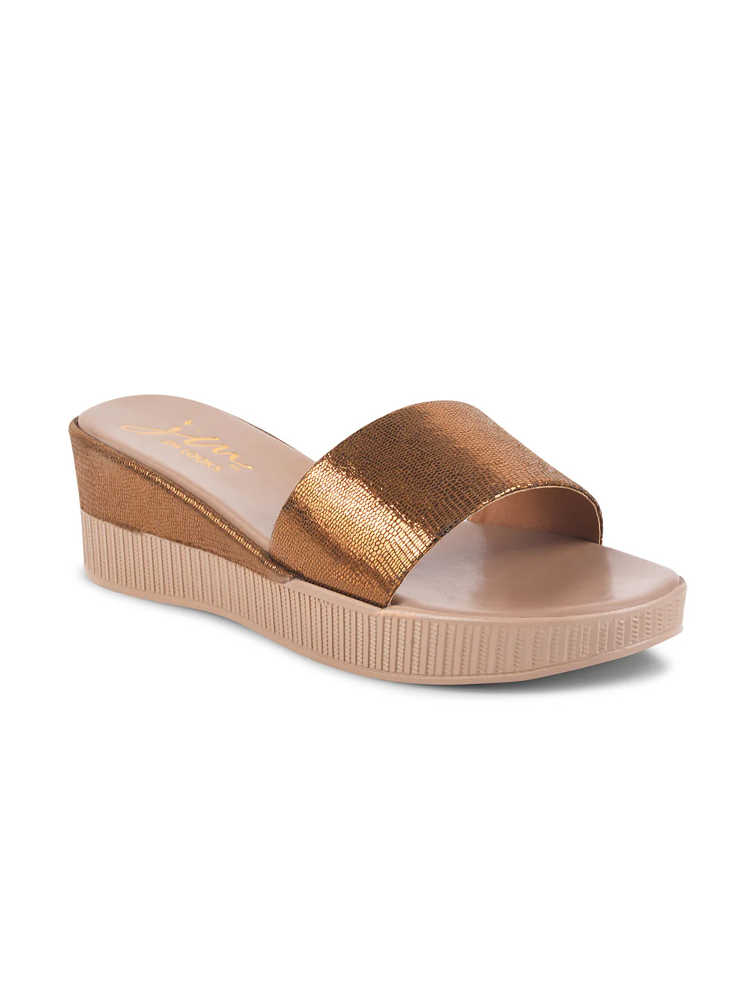 Jm Looks Glam Embellished Platform Heels - Image 13