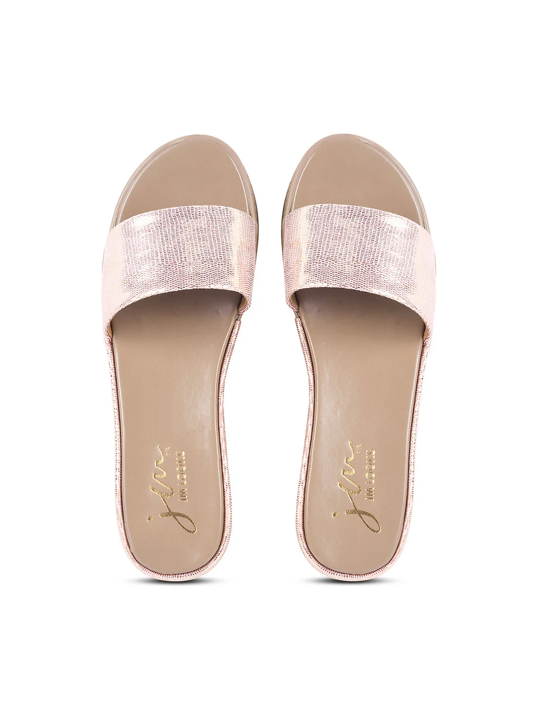Jm Looks Glam Embellished Platform Heels - Image 3