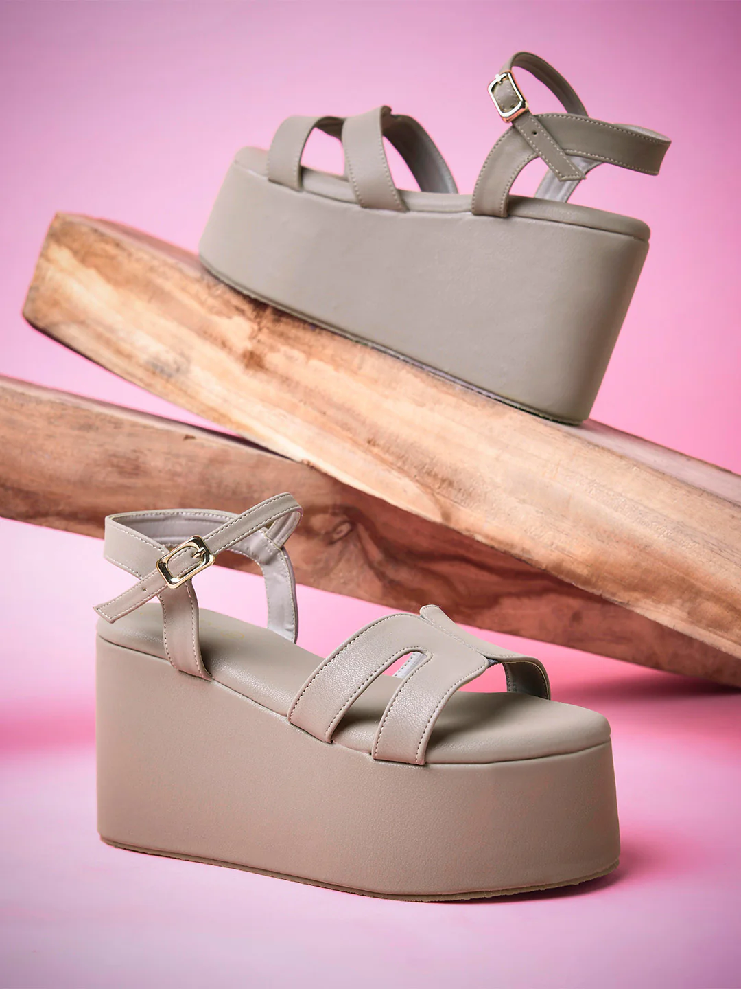 Wedge Sandals with Adjustable Ankle Strap - Image 11