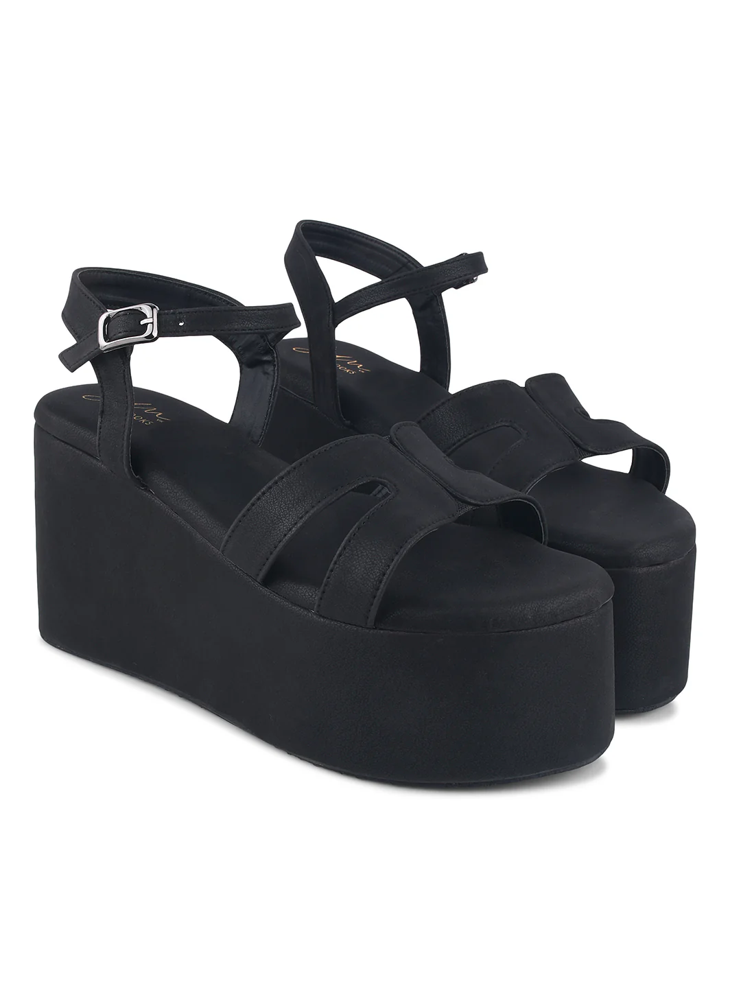 Wedge Sandals with Adjustable Ankle Strap - Image 7