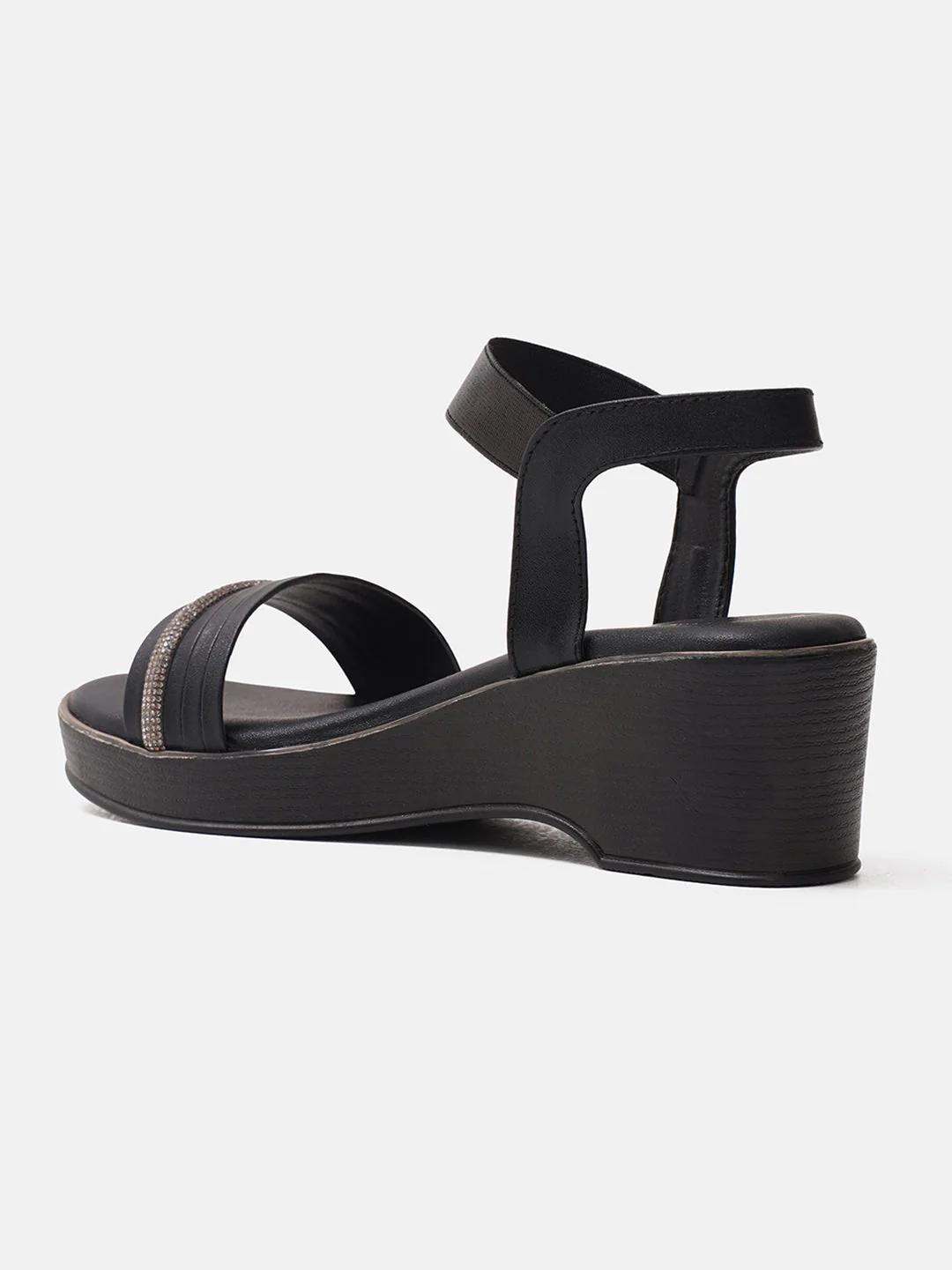 JM Looks Embellished Strap Platform Sandals - Image 12