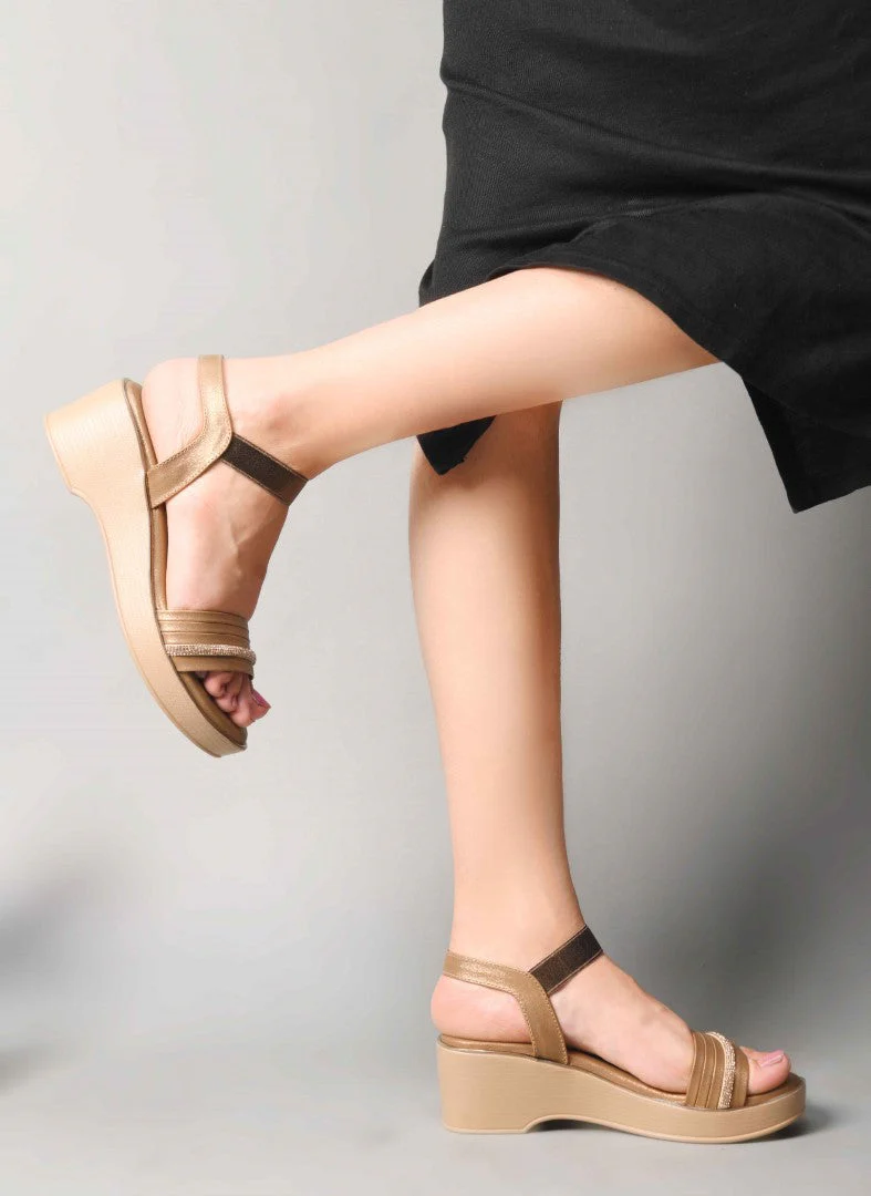 JM Looks Embellished Strap Platform Sandals - Image 14