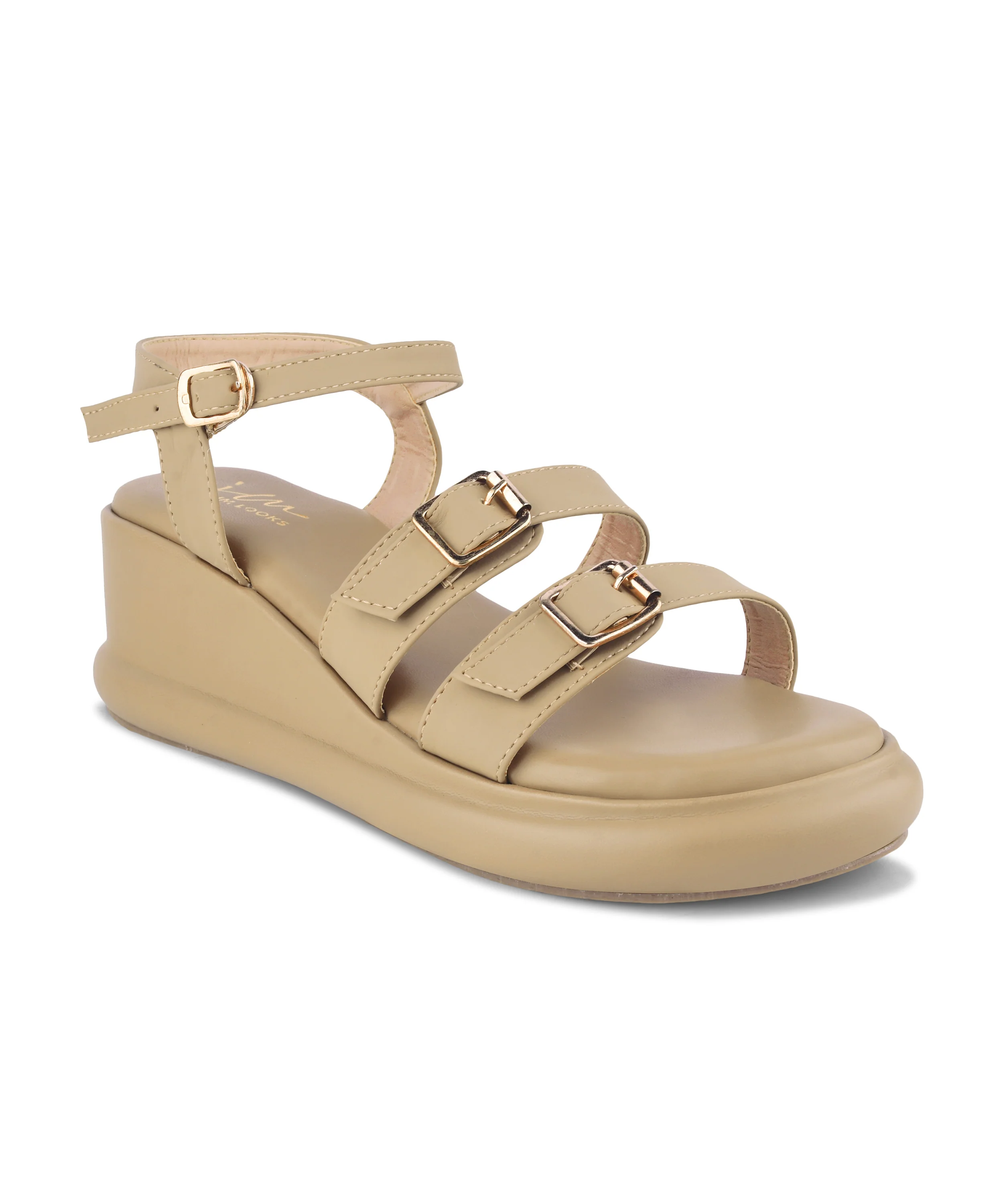 Wedge Sandals with Multi-Strap Design - Image 12