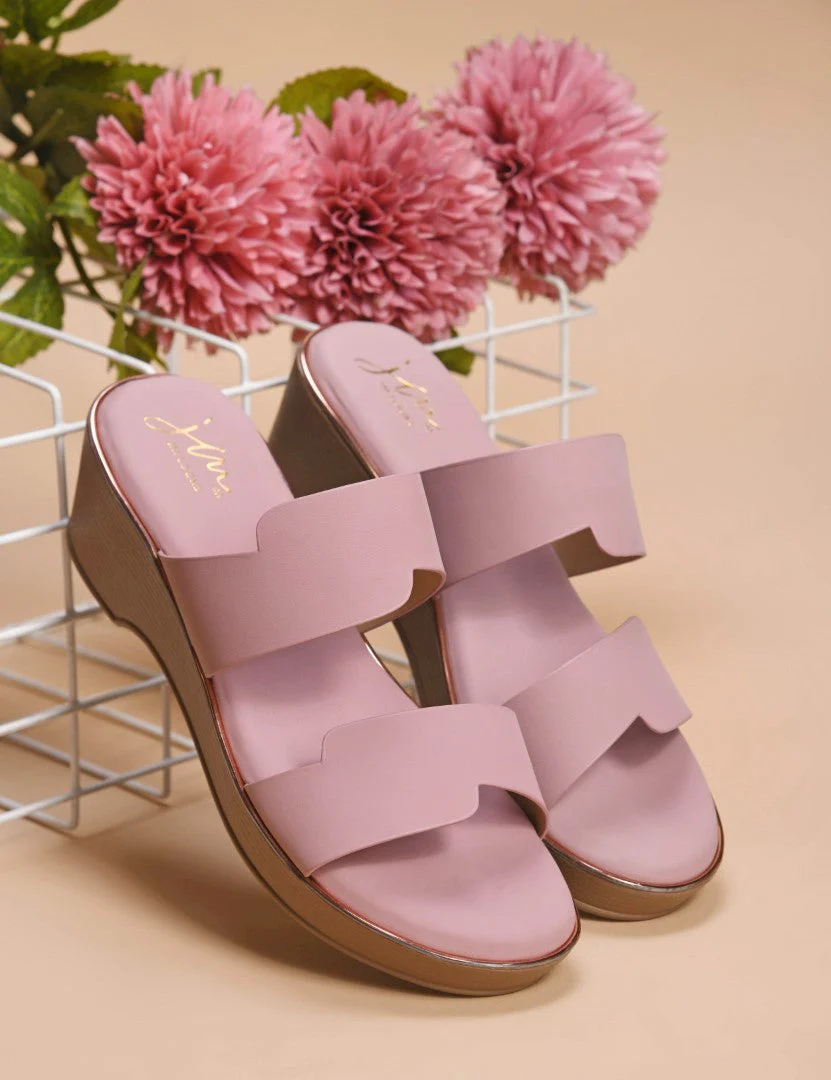 Jm Looks Elegant Strappy Platform Wedges for Women - Image 13