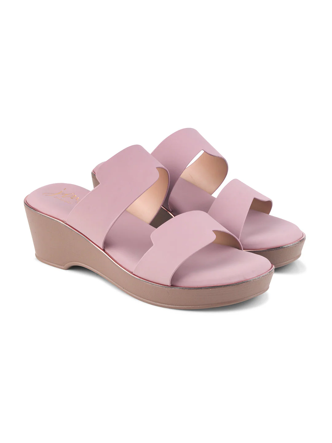 Jm Looks Elegant Strappy Platform Wedges for Women - Image 17