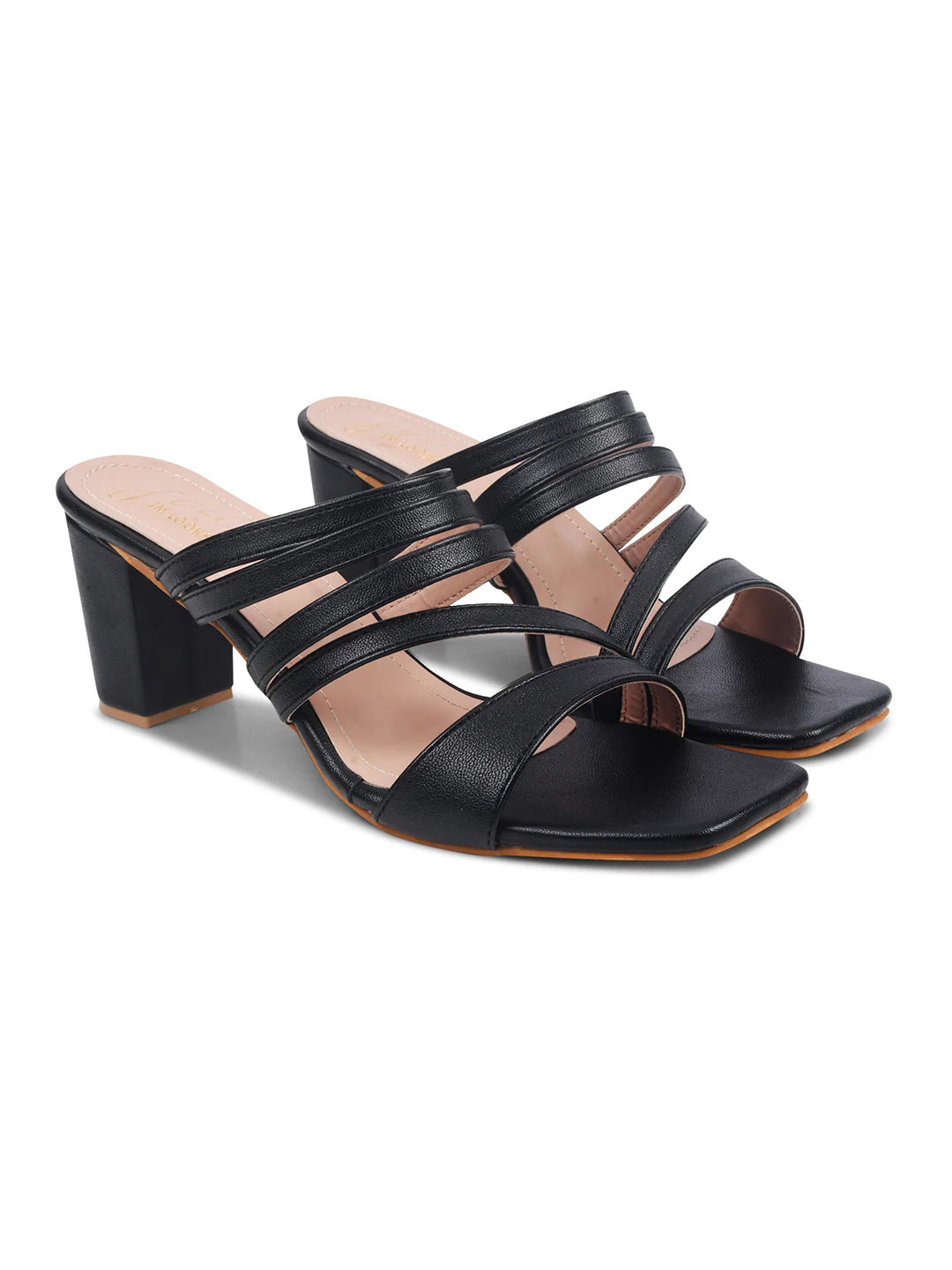 Wide Strap Block Heel Mules - Image 6