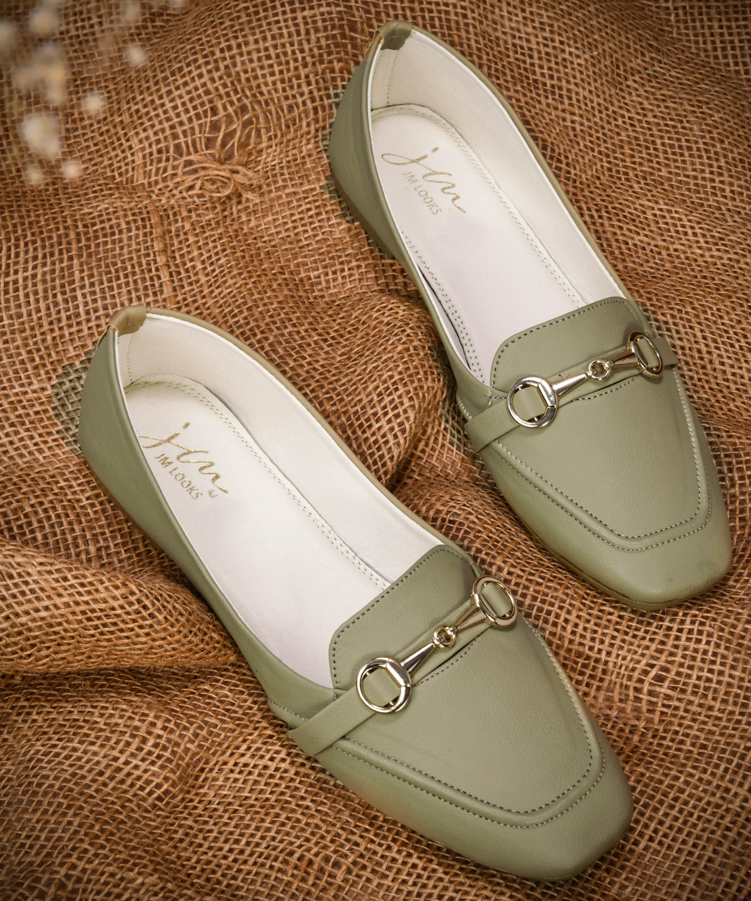 Women Flat Loafers with Metal Horsebit - Image 13