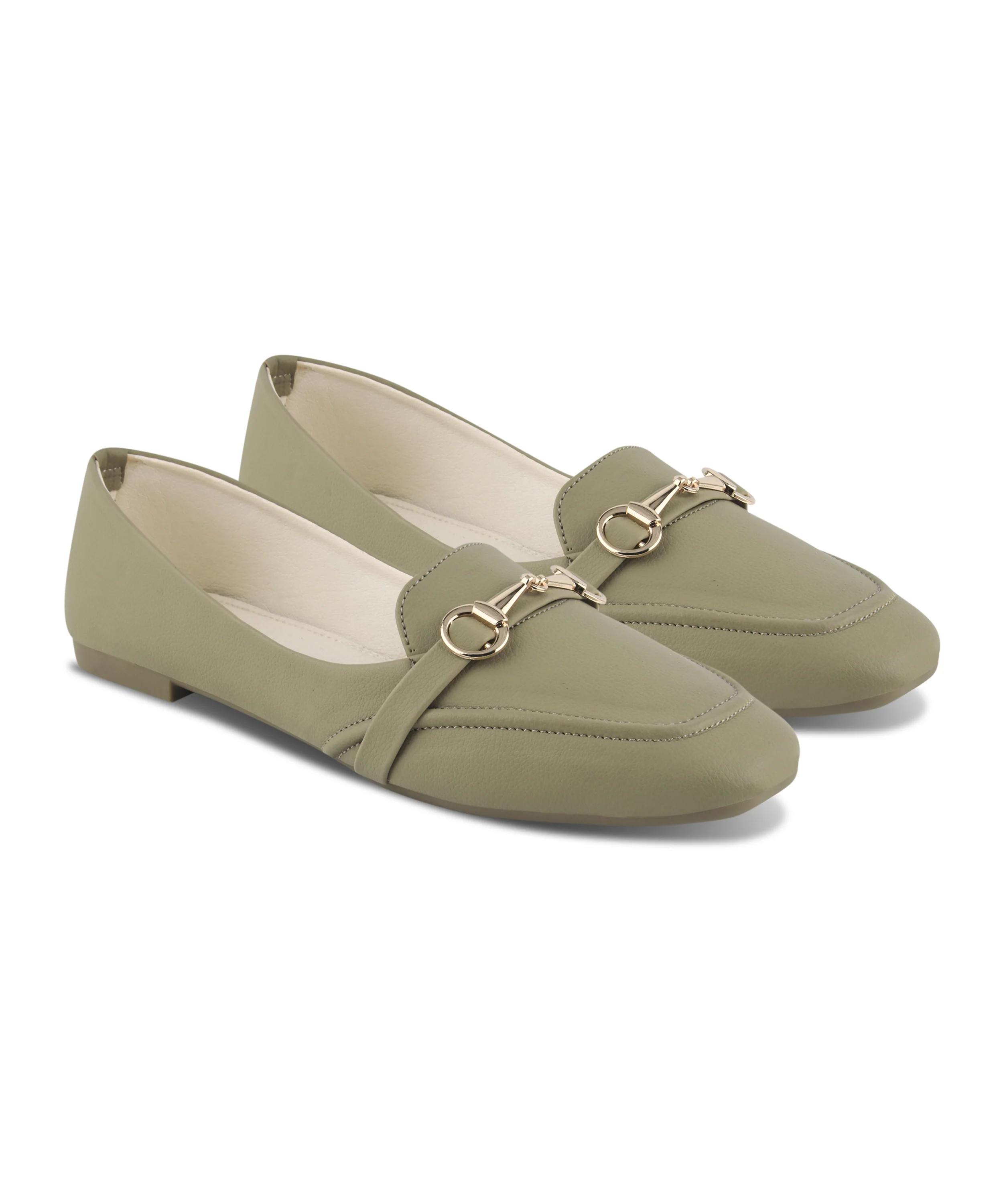 Women Flat Loafers with Metal Horsebit - Image 18