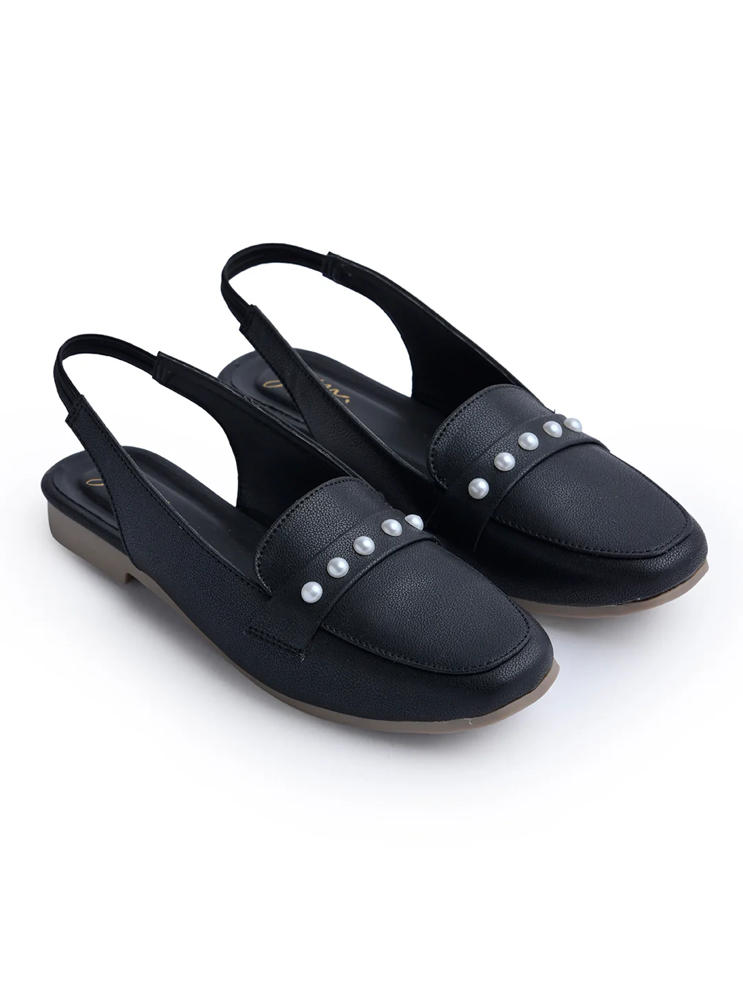 Jm Looks Pearl Embellished Slingback Loafers - Image 21