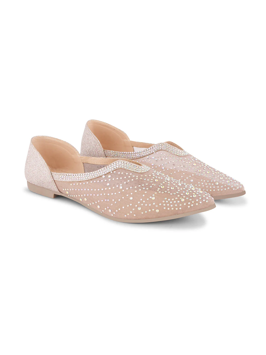 Jm Looks Women's Embellished Pointed Toe Flats - Image 21