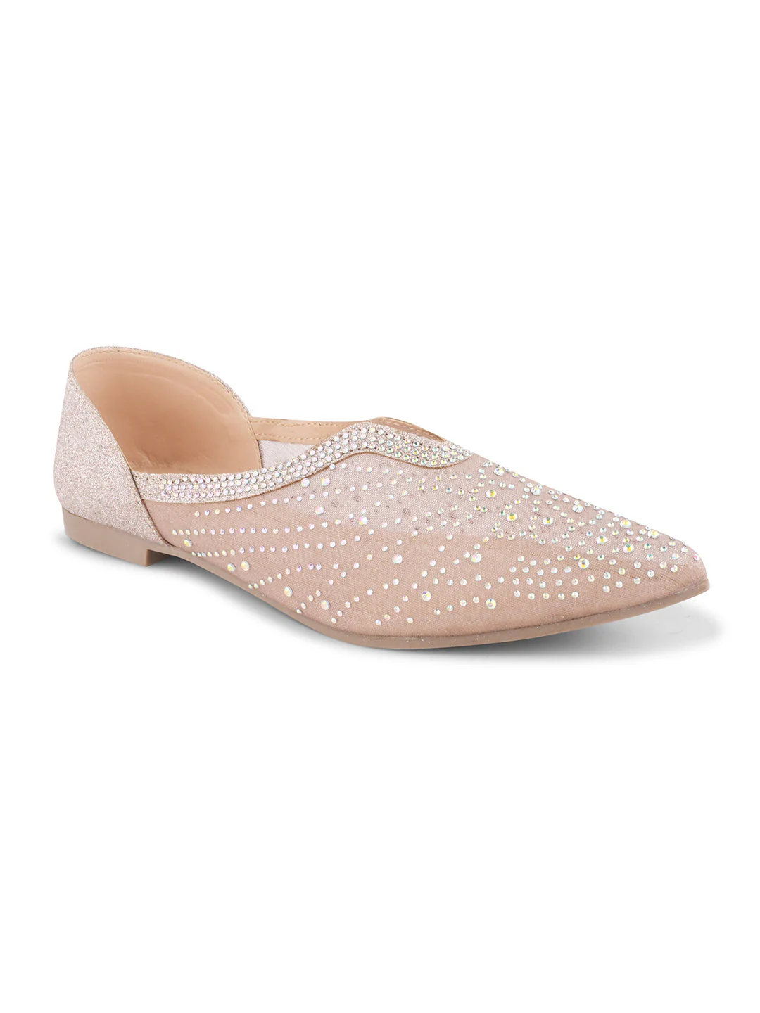Jm Looks Women's Embellished Pointed Toe Flats - Image 23