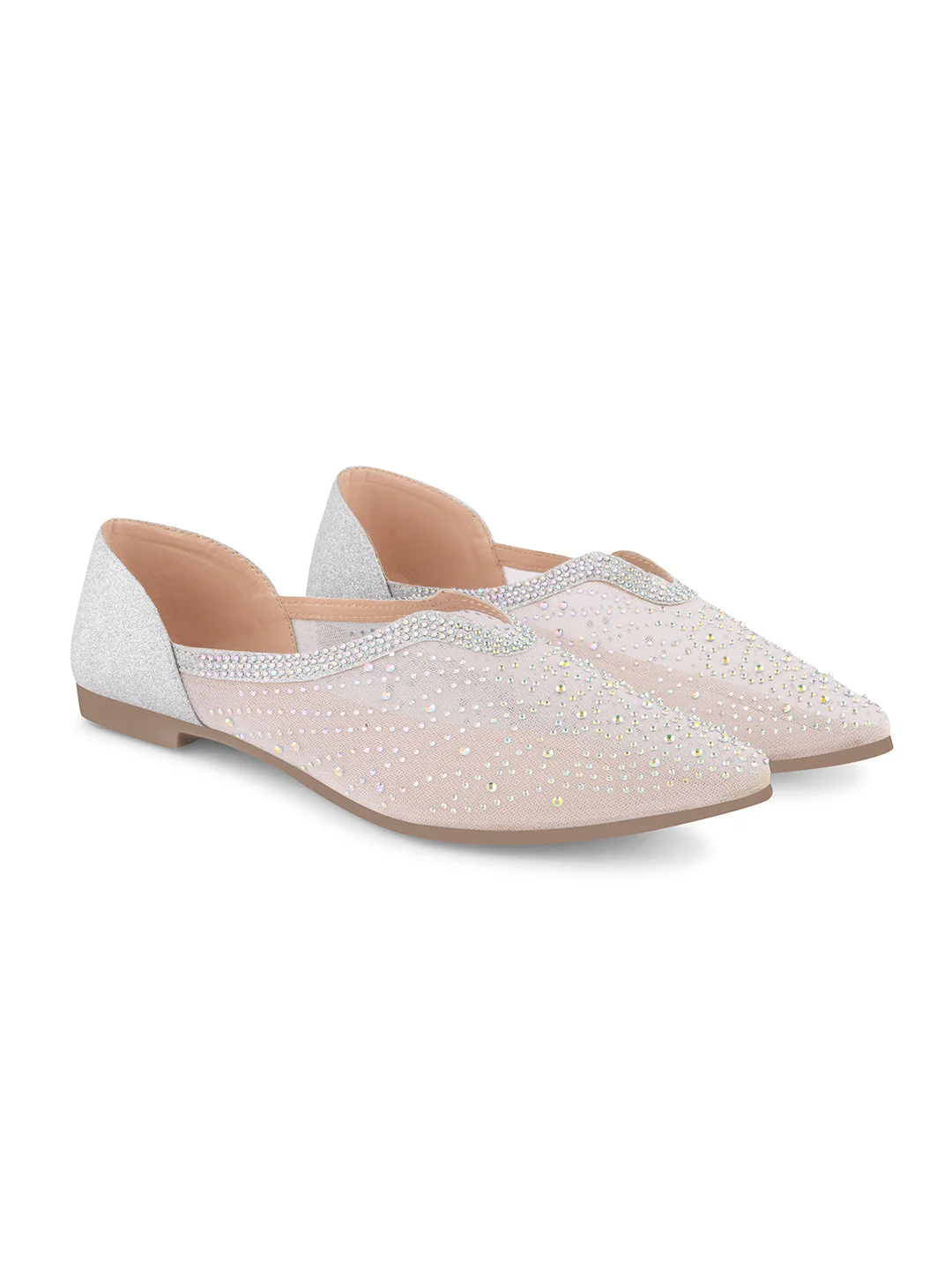 Jm Looks Women's Embellished Pointed Toe Flats - Image 5