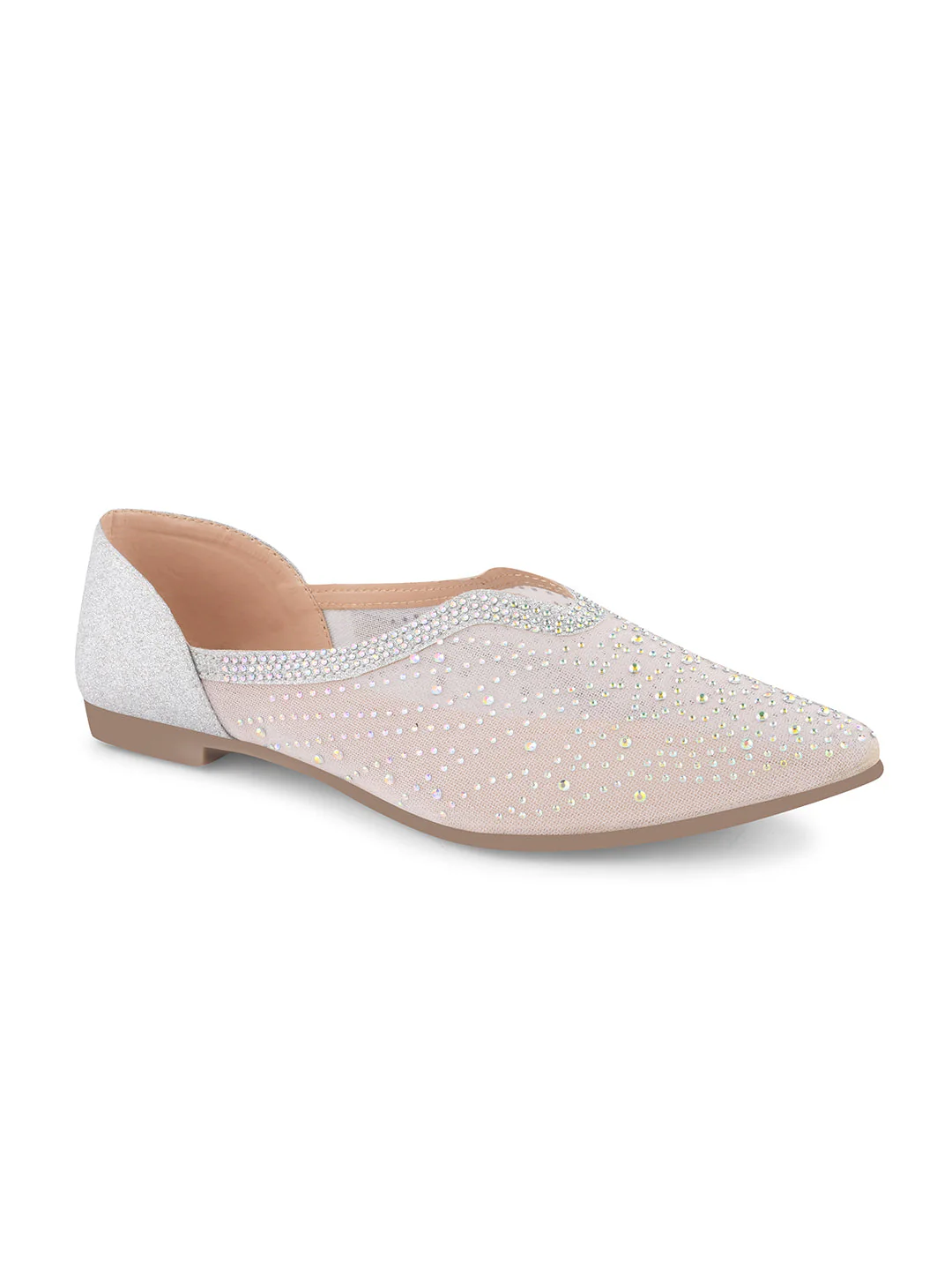 Jm Looks Women's Embellished Pointed Toe Flats - Image 7