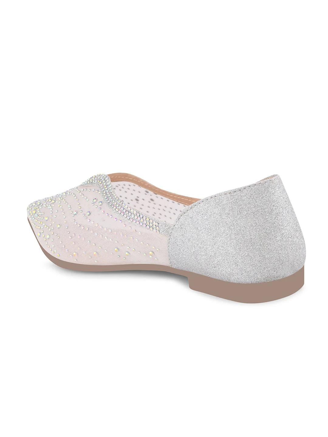 Jm Looks Women's Embellished Pointed Toe Flats - Image 8