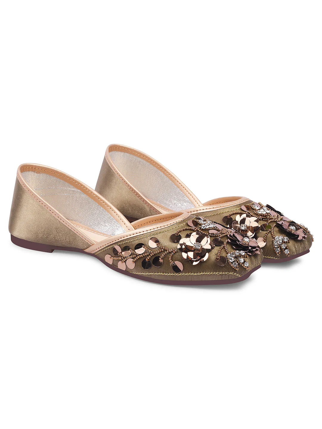 Jm Looks Embellished Women's Juttis & Mojaris - Image 8