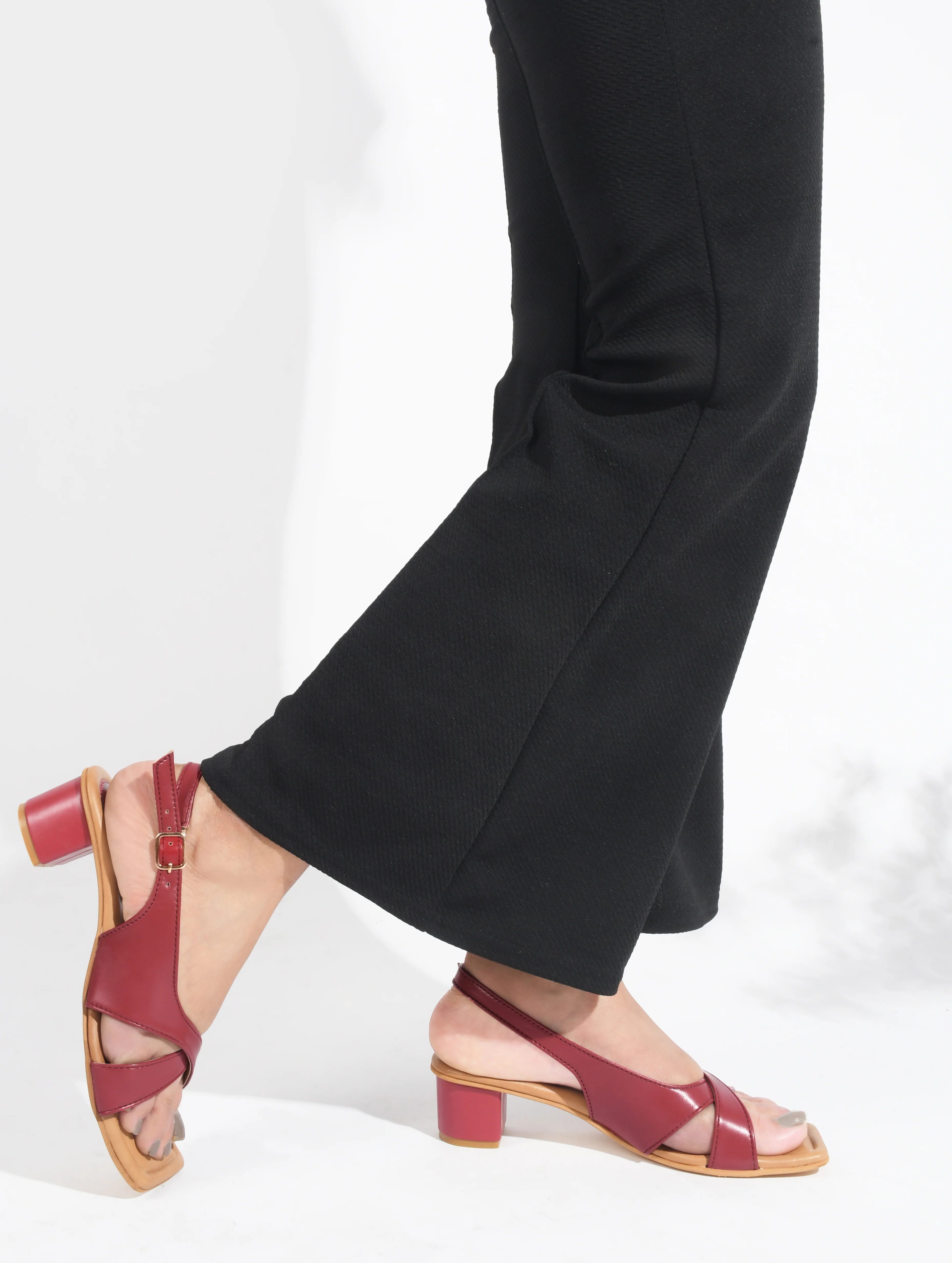 Women's Slingback Block Heels - Image 7