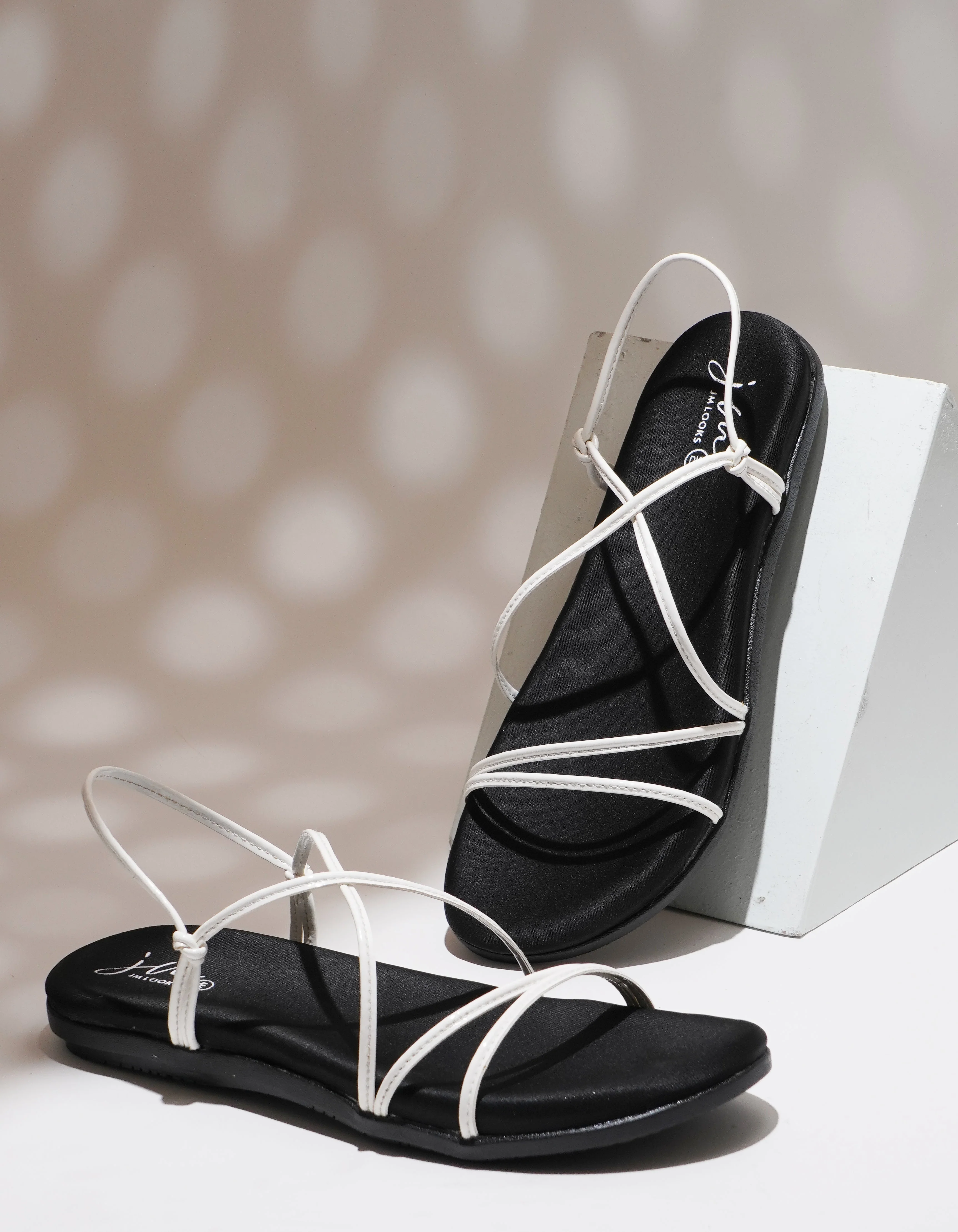 Jm Looks Women's Multi-Strap Flat Sandals - Image 10